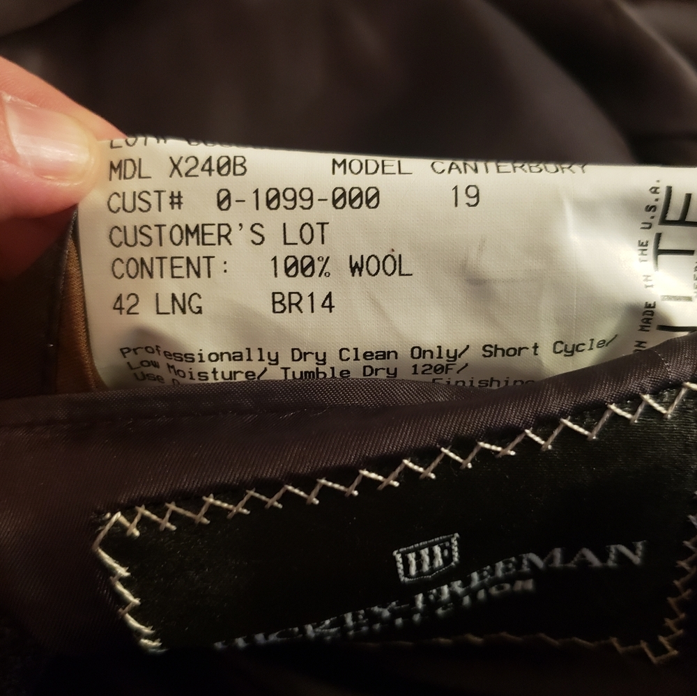 Hickey Freeman Wool Jacket - Picture 4 of 4